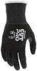 92798NF_ - 92798NFL - 144439 - Protective cut resistant gloves back view – black HyperMax® HPPE shell and reinforced thumb crotch provide cut protection, flexibility, and extended wear performance