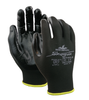 96799B - Guantes Shogun Tejido Negro / Recubrimiento de Nitrilo Gris en Palma