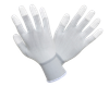 96655F - Gte Poliéster blanco con PU blanco en puntas