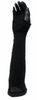 SX93722TSM - Manga kevlar negro 22"c/velcro orificio pulgar, taqueo dedos