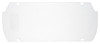 494400 - 494400 - 3862 - Clear acetate replacement face shield made to protect the eyes and face from splash and impact