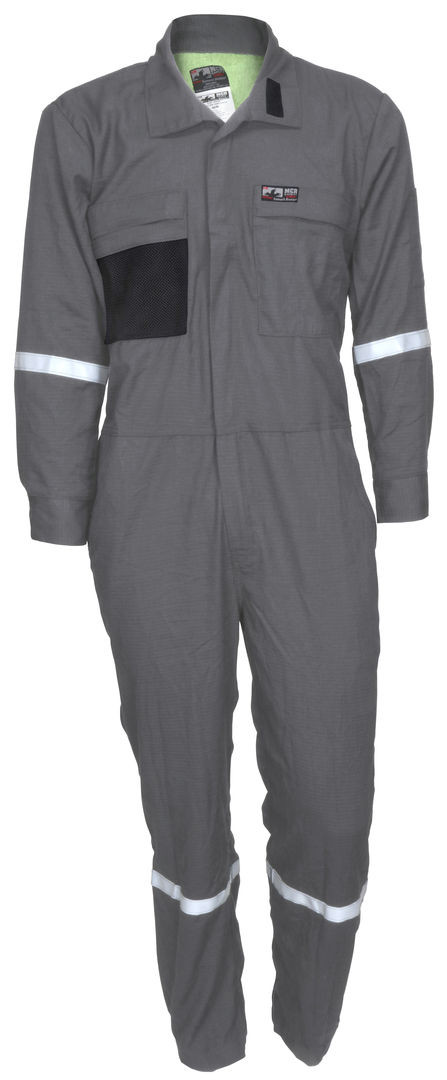 SBC1011 - Flame Resistant FR Gray Coverall