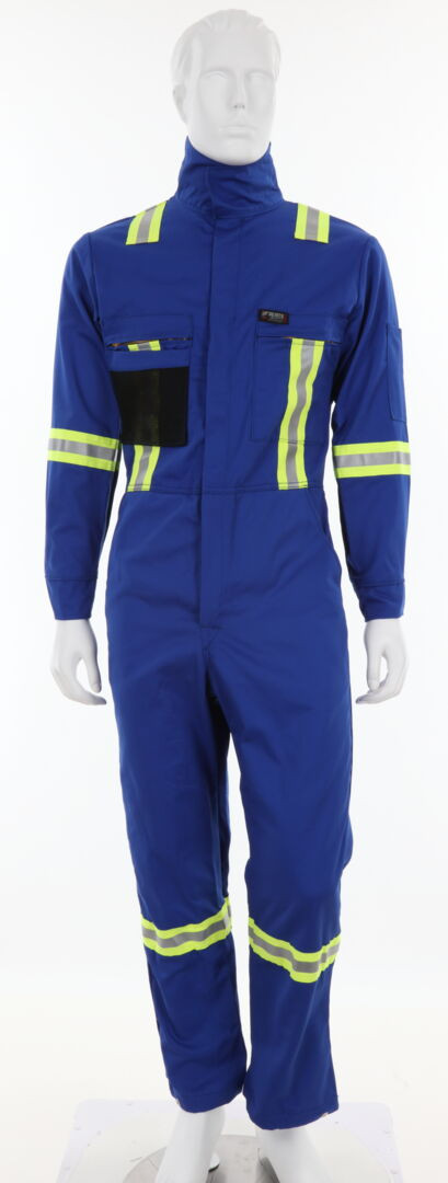 SBC2035 - Flame Resistant Blue Work Coveralls