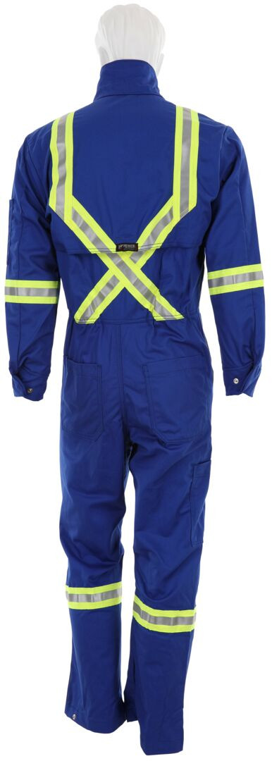 SBC2035 - Flame Resistant Blue Work Coveralls