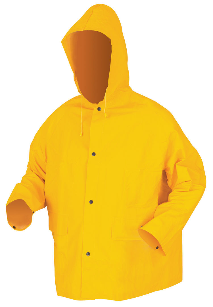 200JH - Yellow Waterproof PVC Rain Jacket