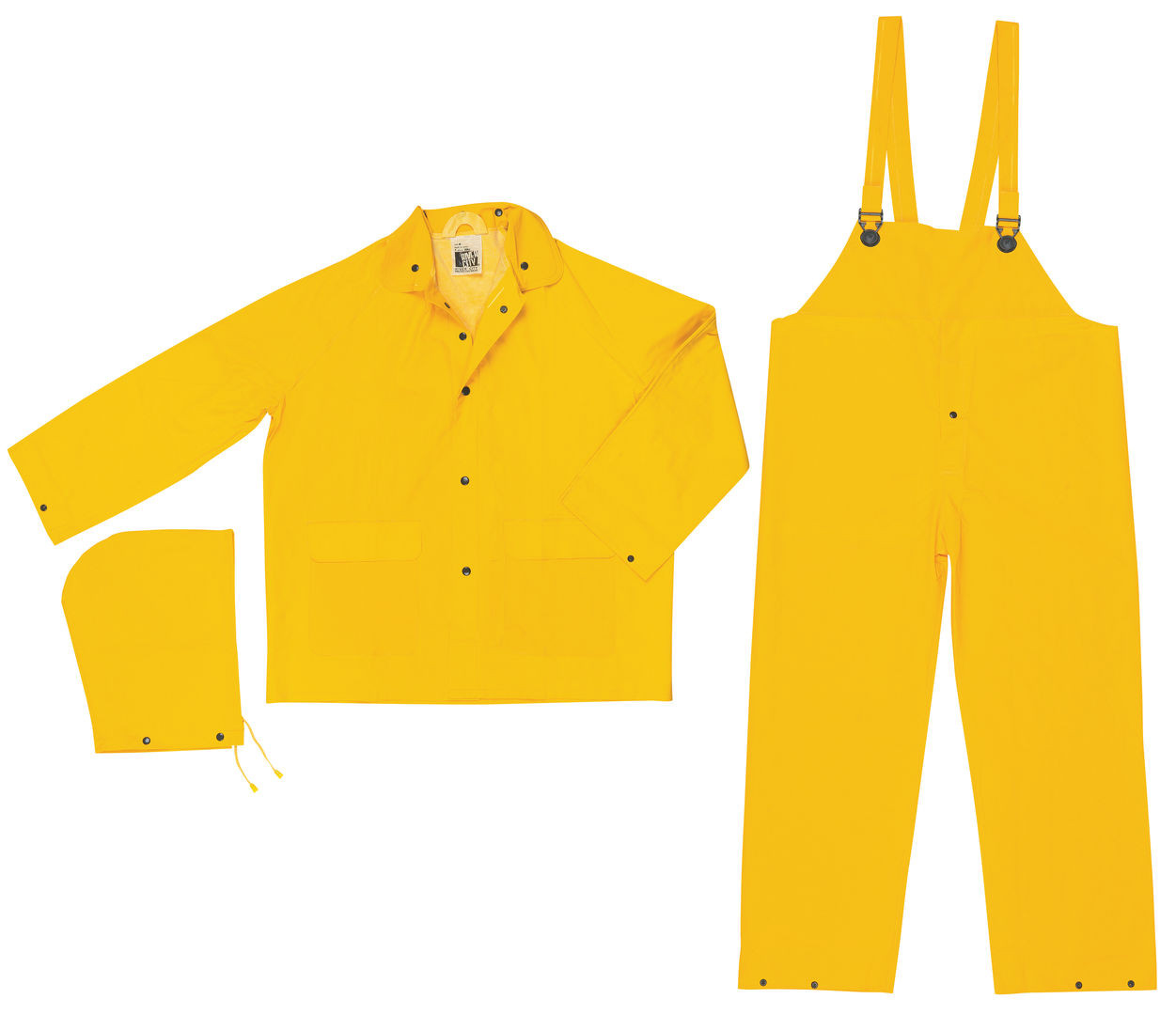 2303 - 3 Piece Yellow Waterproof Rain Suit