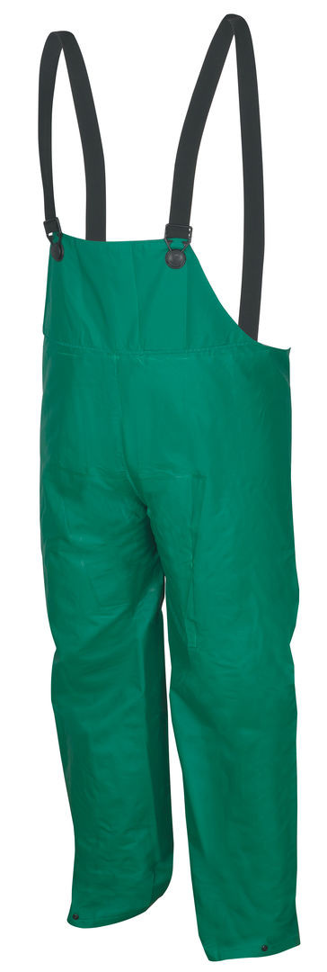 388BF - Green PVC Waterproof Rain Pants