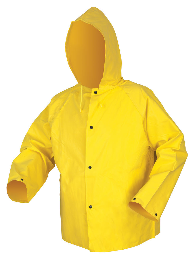800JH - Yellow Waterproof Neoprene Rain Jacket