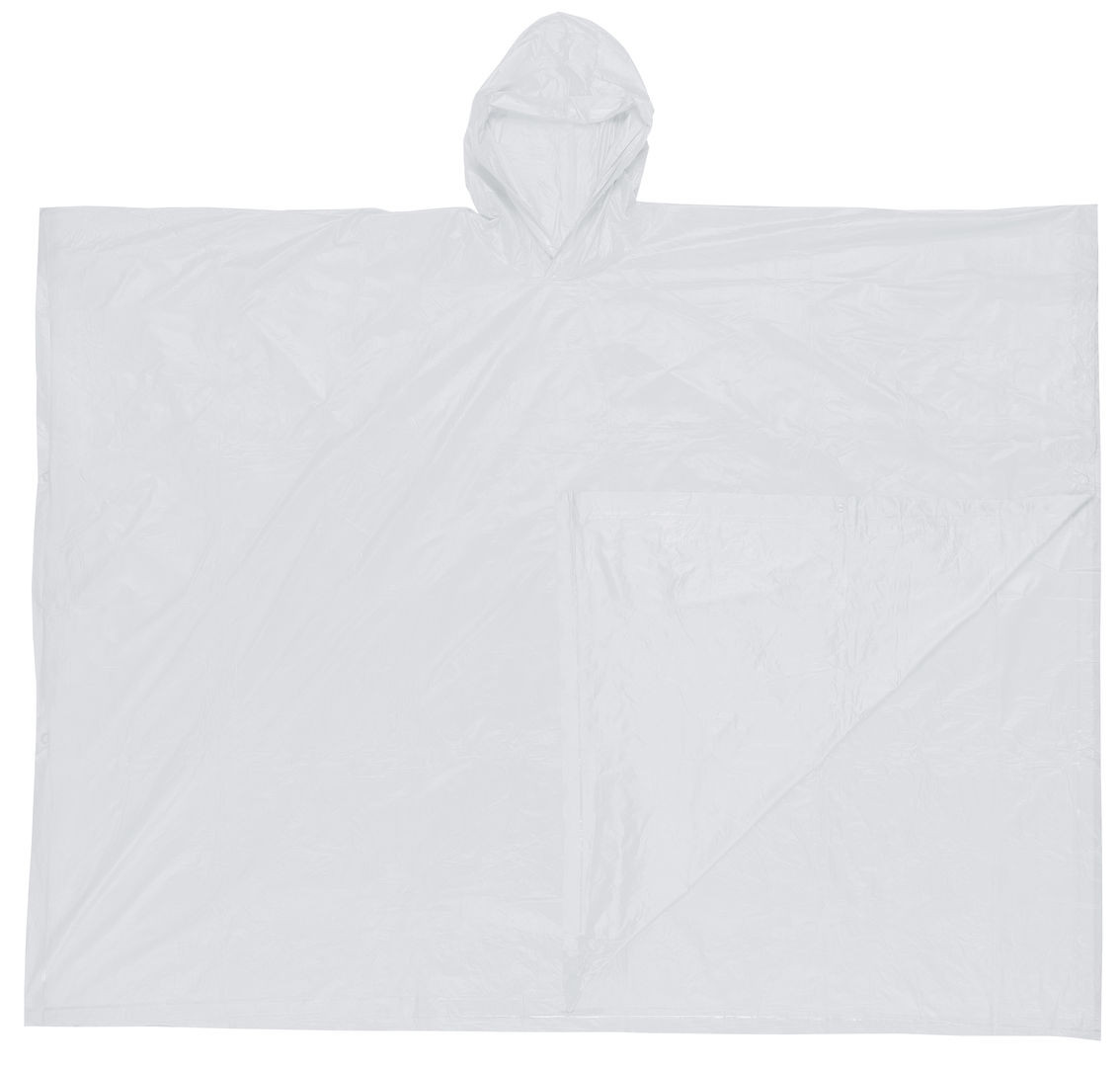 O42 - Packable Lightweight Clear Waterproof Rain Poncho