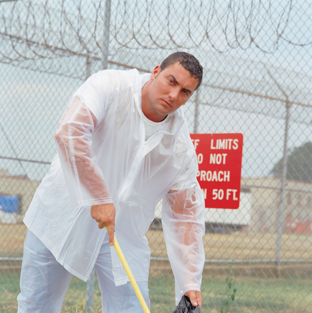 O722 - 2 Piece Clear Waterproof Rain Suit
