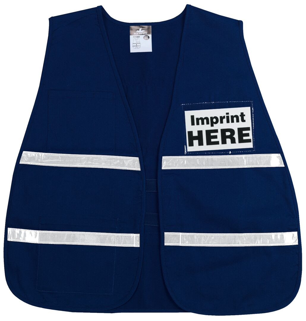 ICV203 - Incident Command Blue Safety Vest