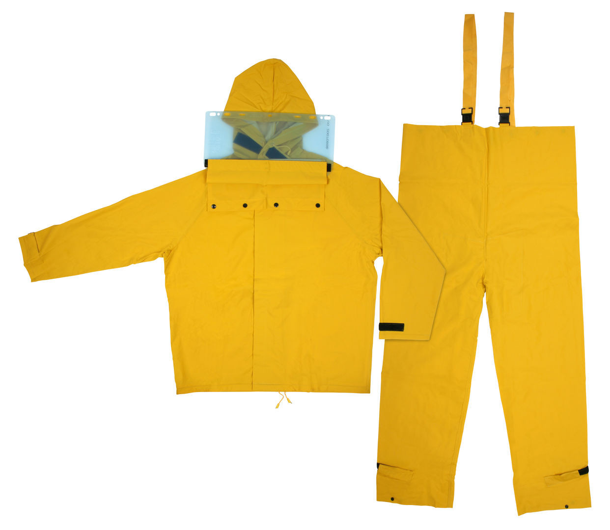 FRHBS100 - Yellow PVC Hydroblasting Rain Suit