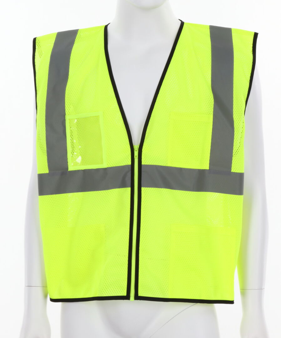 VCL2MLZ - Class 2 Mesh Lime Safety Vest
