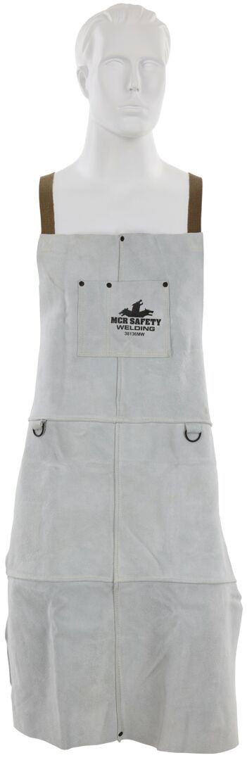 38136MW - Heavy Weight Leather Welding Apron