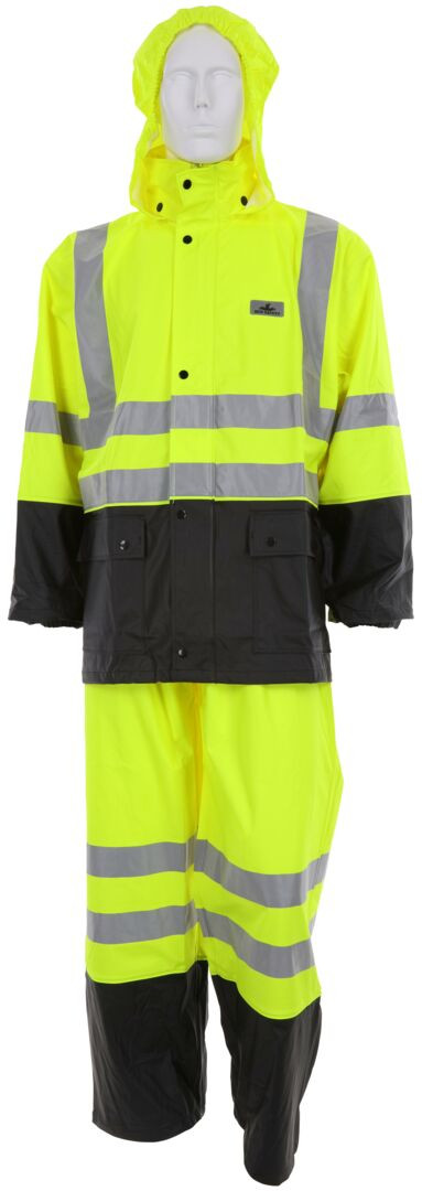 5182S - Class 3 Hi-Vis Waterproof Rain Suit