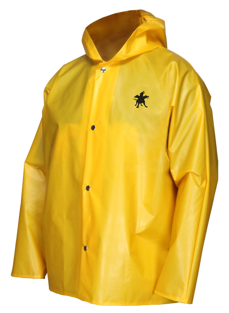560JH - Yellow Waterproof TPU Nylon Rain Jacket