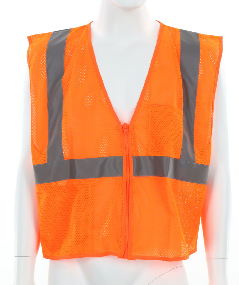 VCL2MOP - Class 2 Mesh Orange Safety Vest
