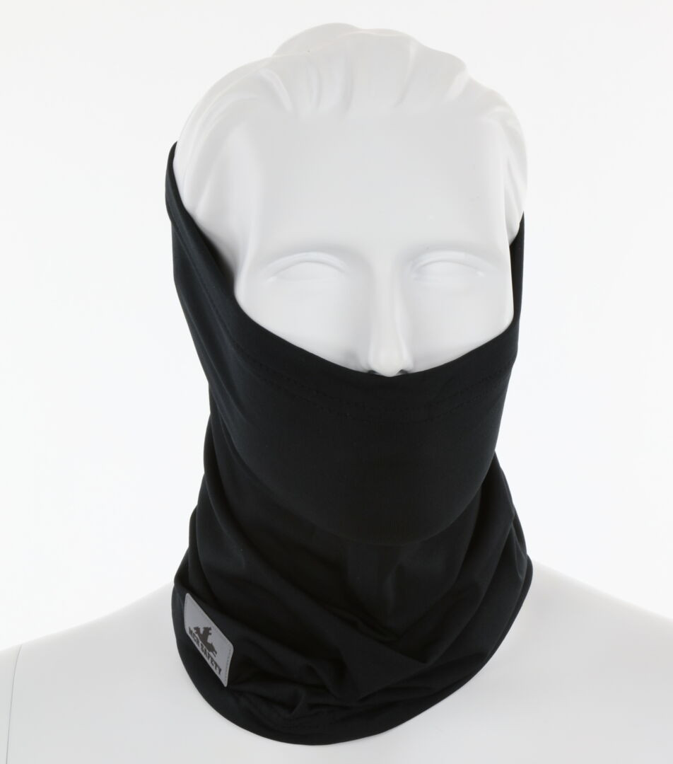 IG7 - Black Insulated Fleece Lined Neck Gaiter