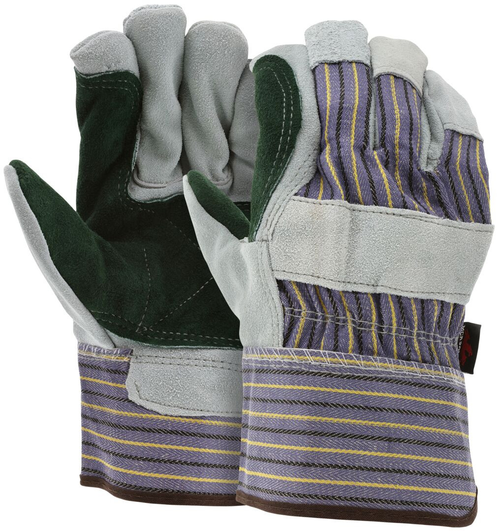 ロバ 1411A - Split Leather Palm Work Gloves