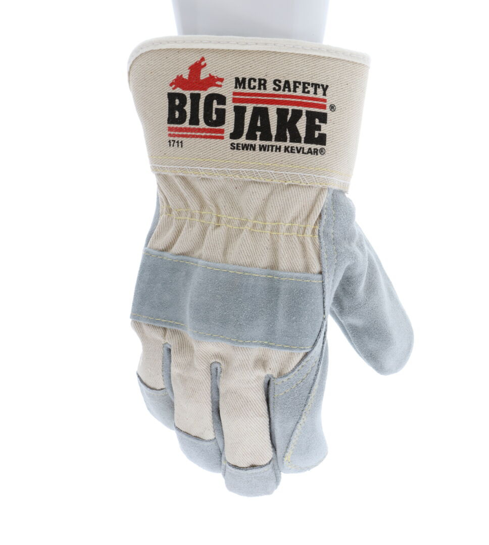 1711 - Premium Big Jake Leather Palm Work Gloves