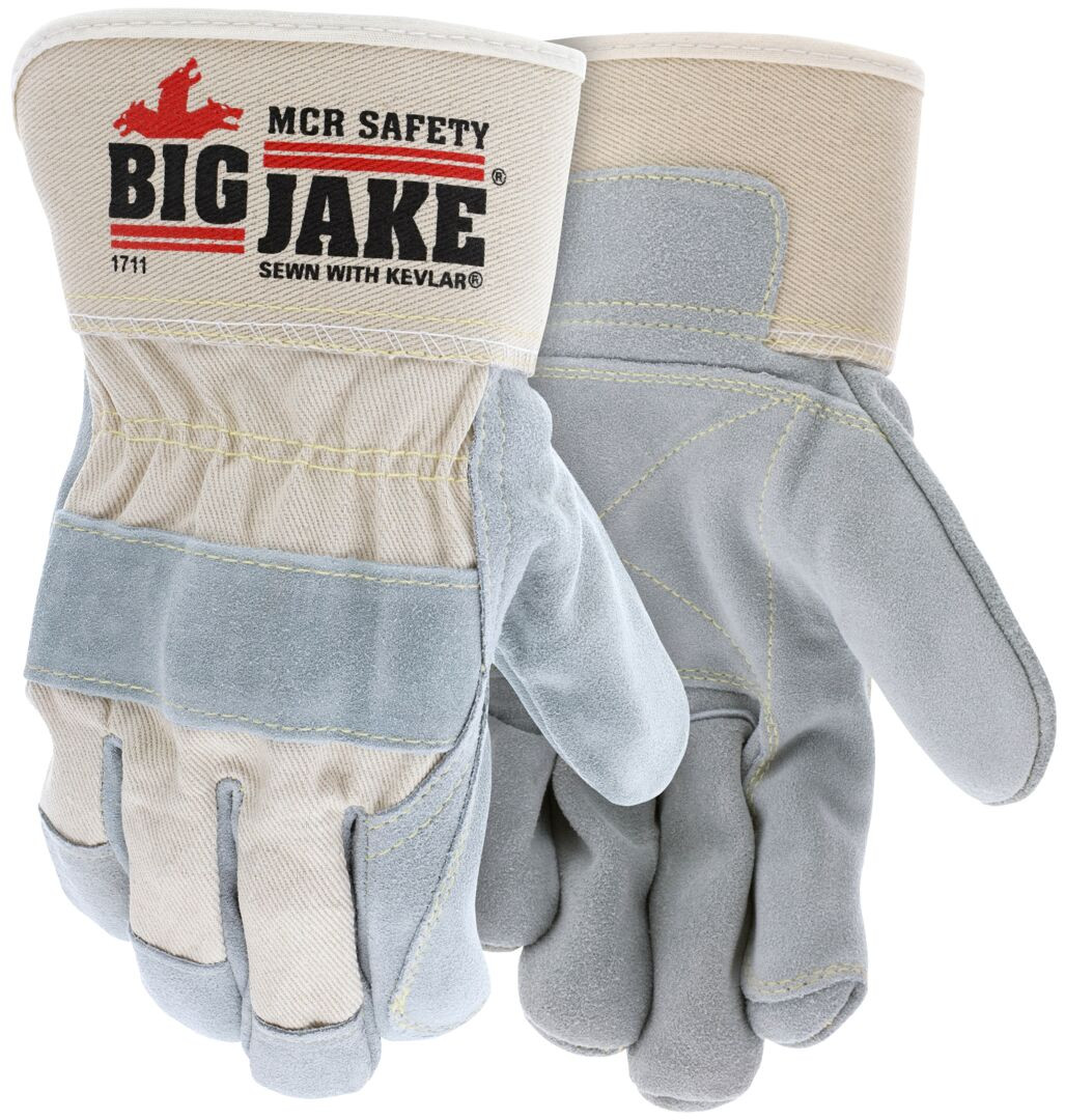 1711 - Premium Big Jake Leather Palm Work Gloves