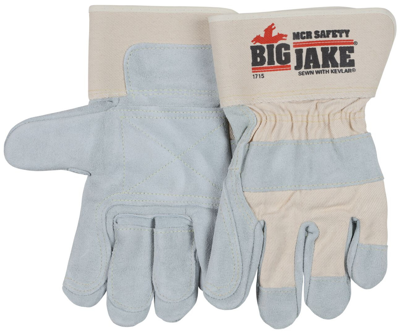 1715 - Premium Big Jake Leather Palm Work Gloves