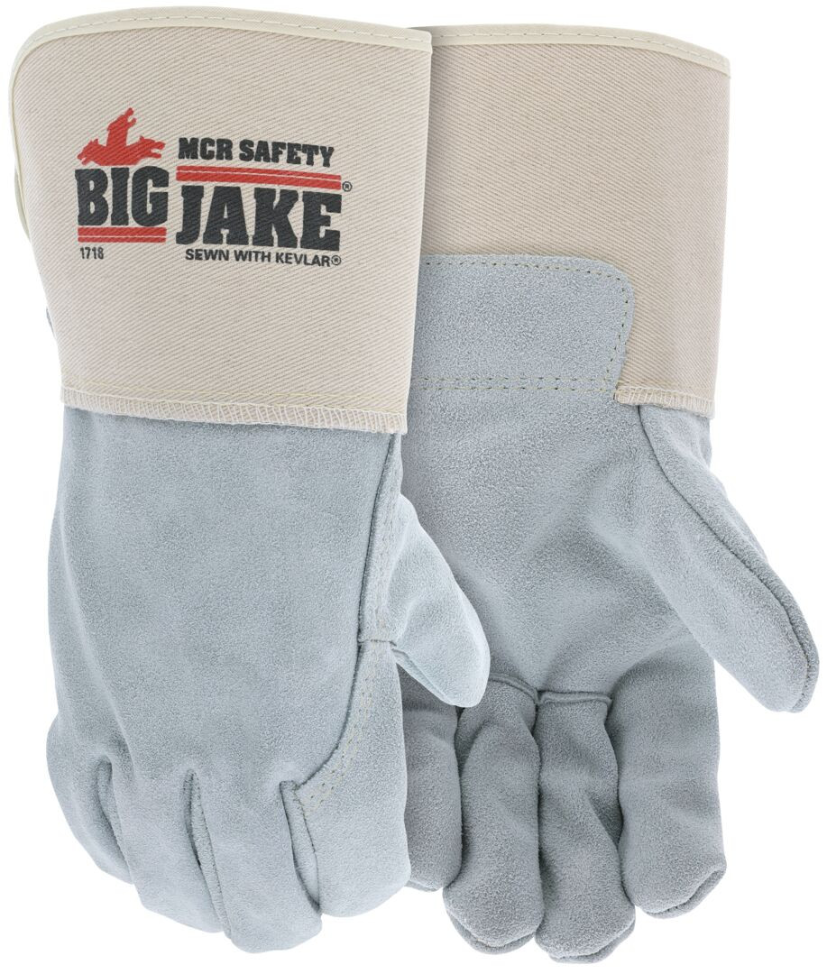 1718 - Premium Big Jake Leather Palm Work Gloves