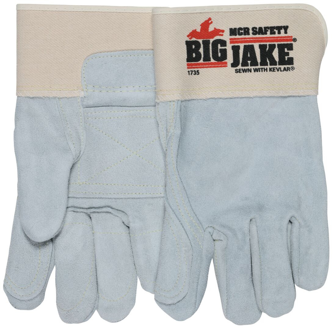 1735 - Premium Big Jake Leather Palm Work Gloves