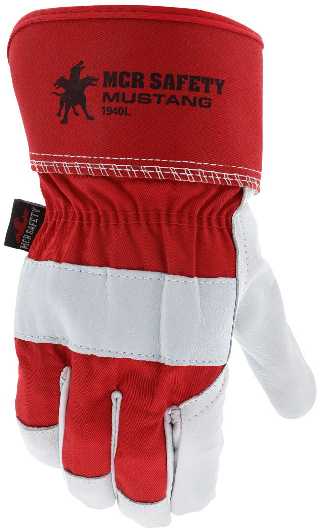 1940 - Gloves for Glory Goatskin Leather Palm Work Gloves