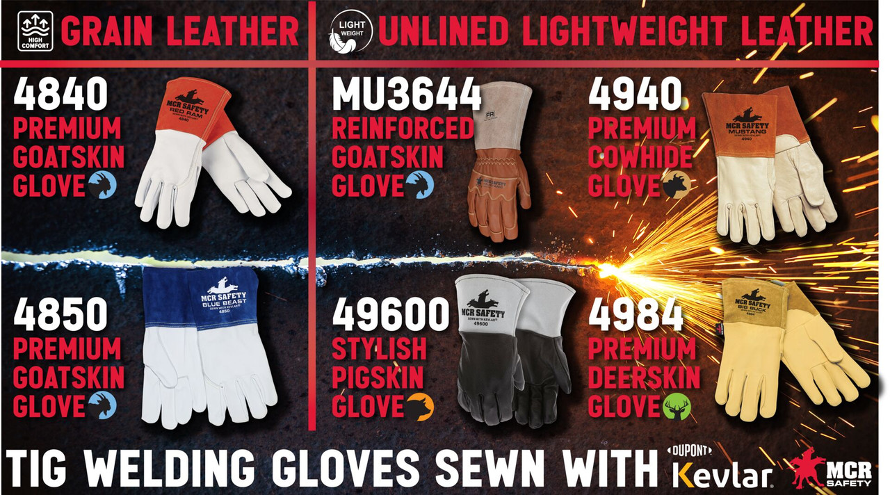 4850 - Leather Welding Work Gloves