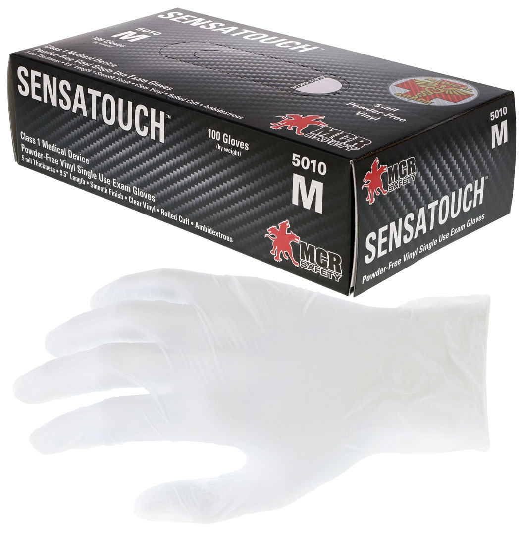 5010 - Disposable Gloves - Clear Vinyl