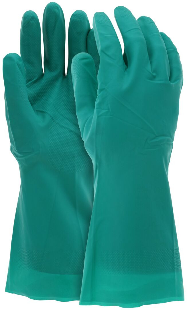 5309 - Unlined Green Nitrile Gloves