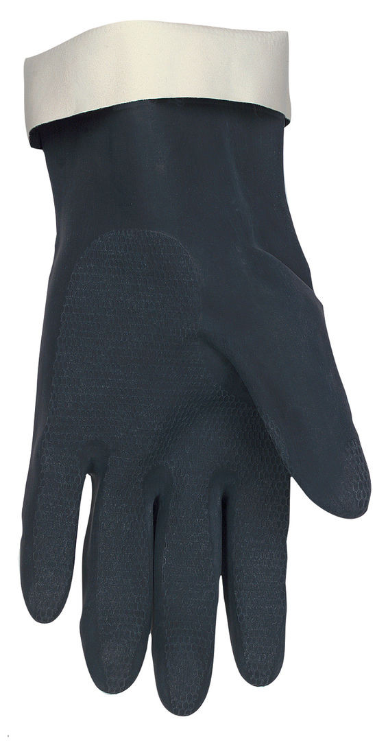 5435 - Flock Lined Black Neoprene Work Glove