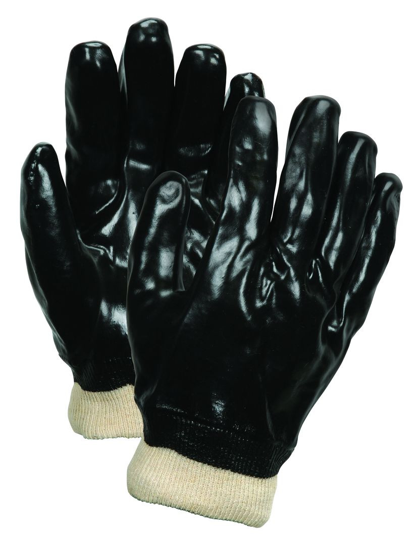 6100 - Black PVC Coated Gloves