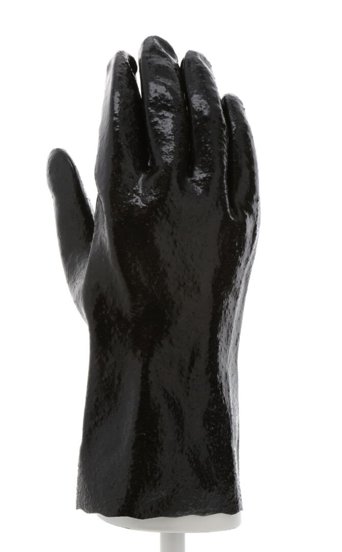 6212R - Black PVC Work Gloves