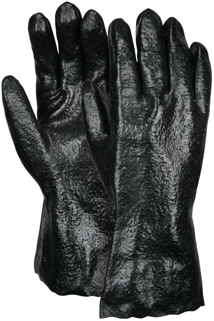 6212R - Black PVC Work Gloves