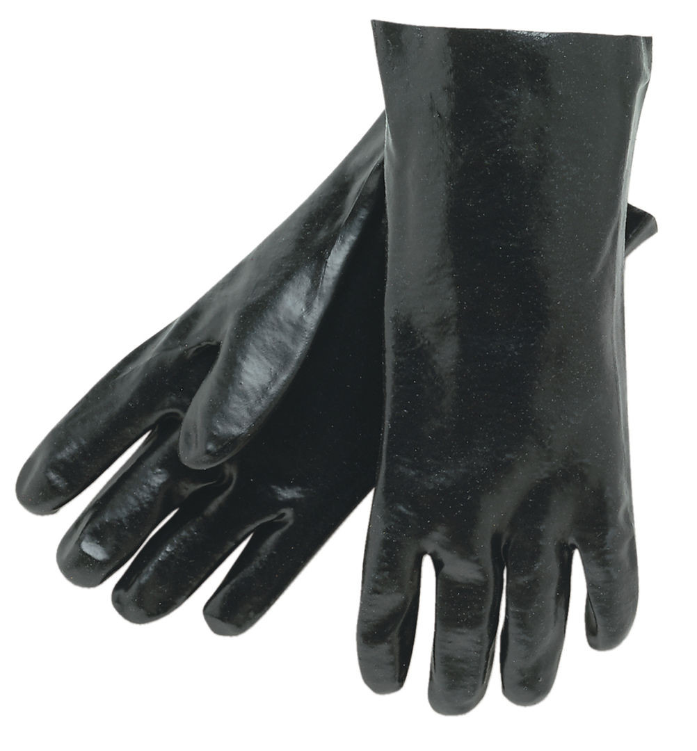6300 - Black PVC Coated Work Gloves