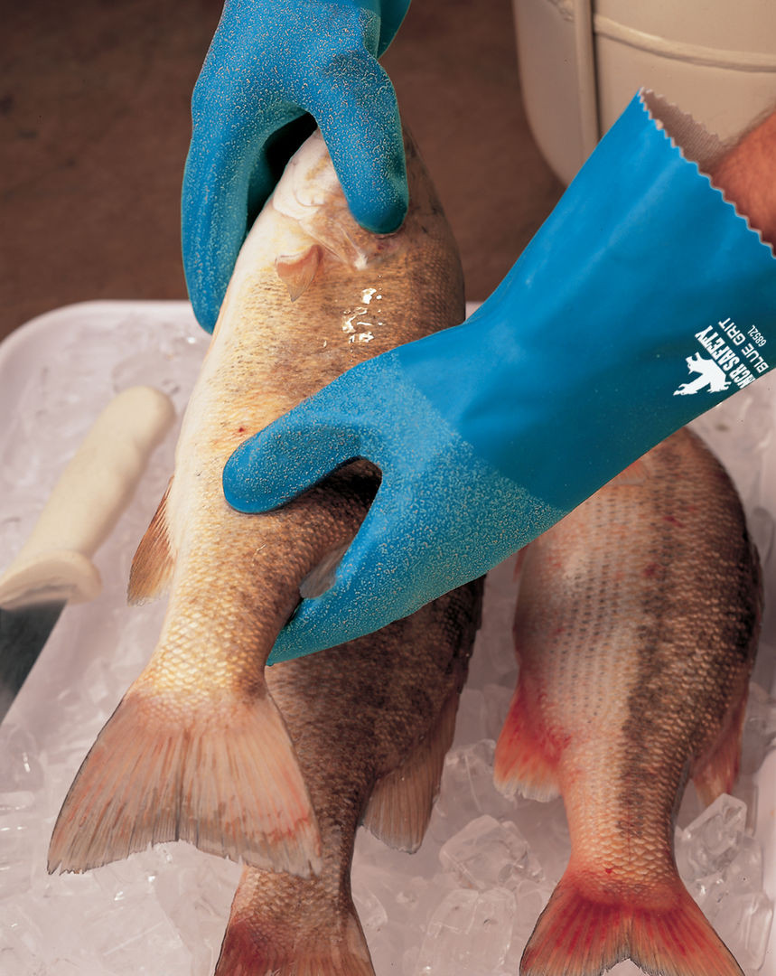 6852 - Latex Rubber Coated Work Gloves