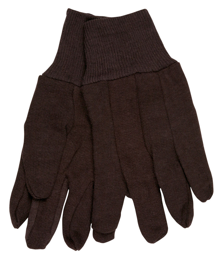 7100P - Brown Jersey Work Gloves