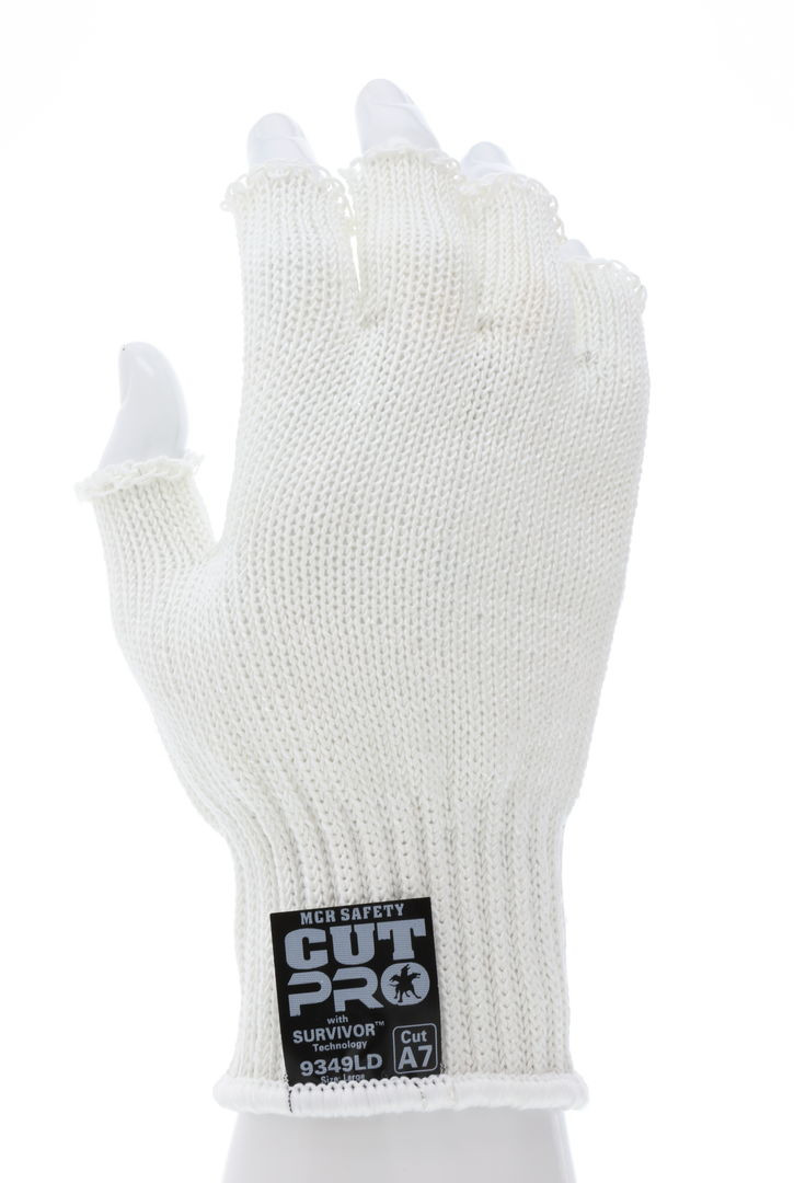 9349D - Cut Resistant Fingerless Work Gloves