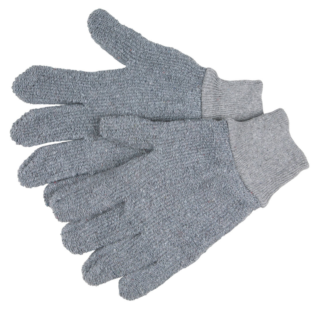 9422KM - Gray Terrycloth Work Gloves