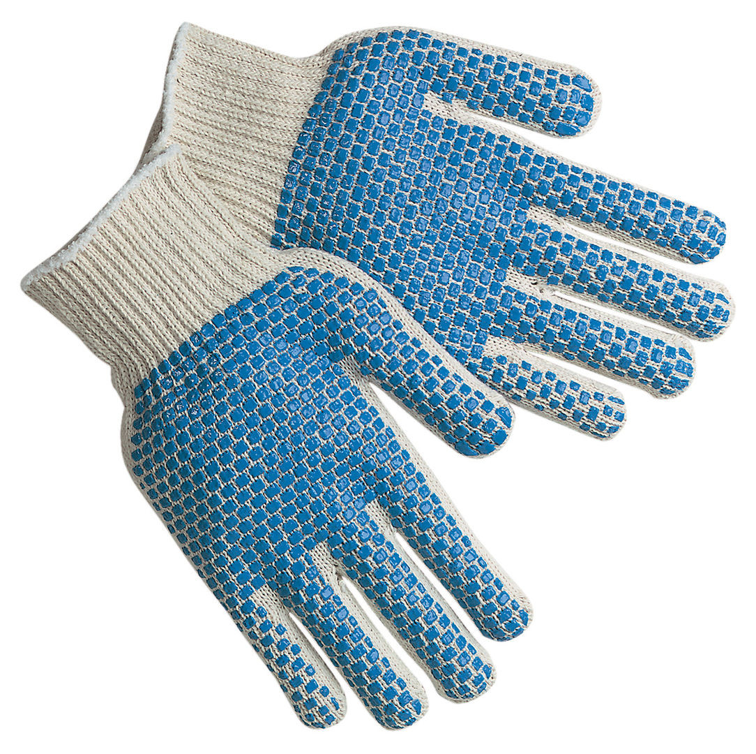 9660MB - Dotted Cotton String Knit Gloves