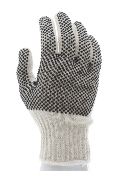 9668 - Dotted Cotton String Knit Work Gloves