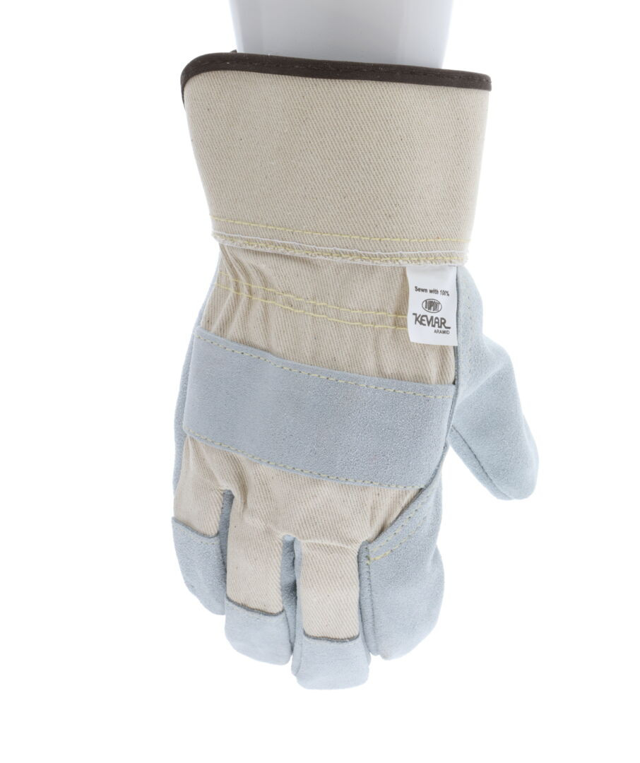 1500K - Split Leather Palm Work Gloves Sewn with Kevlar®