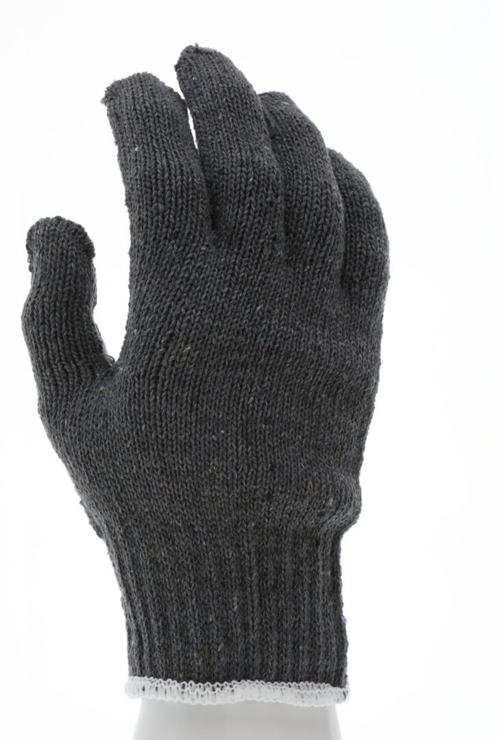 9507 - Gray String Knit Work Gloves