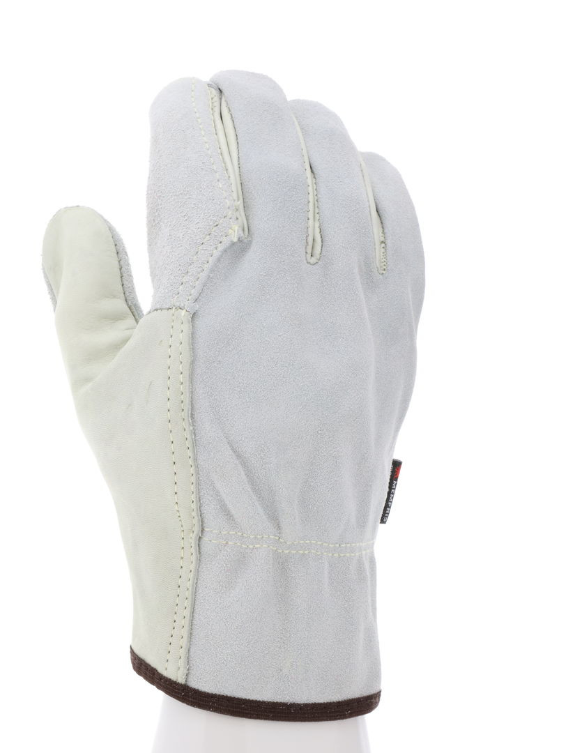 32056DP - Leather Drivers Double Palm Work Gloves