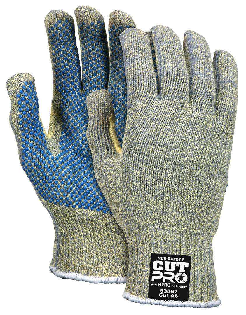 93867 - Cut Resistant Work Gloves Dotted Palm