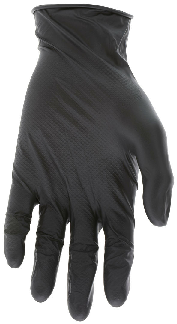 6016B - Powder Free Black Disposable Nitrile Gloves