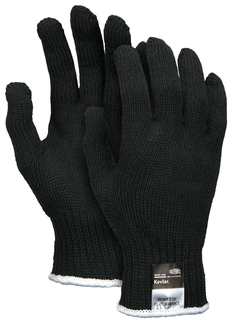 9370BK - Cut Resistant Kevlar® Black Work Gloves