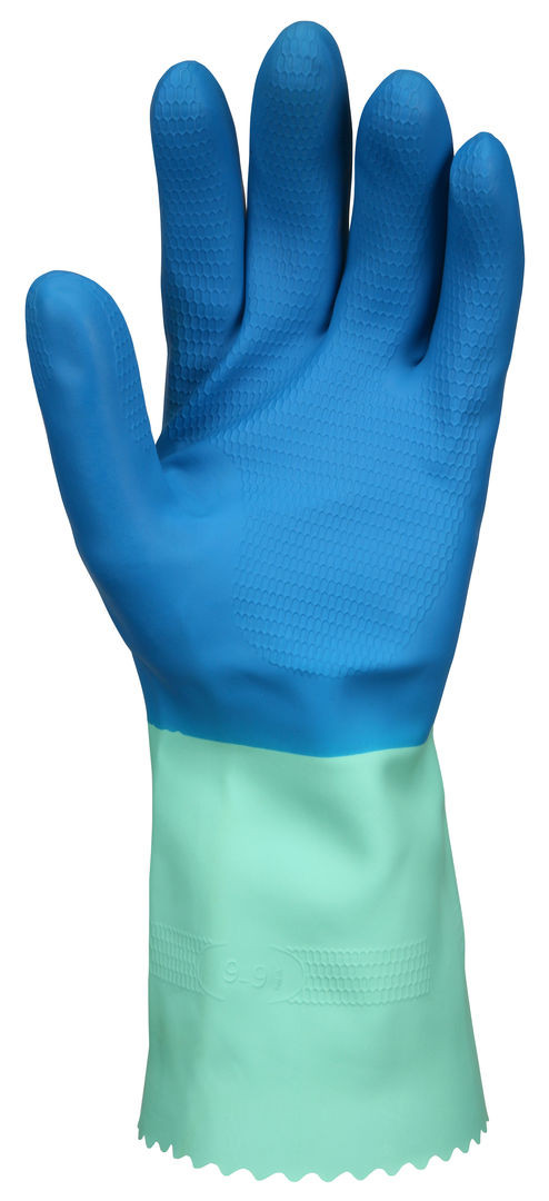 5340 - Flock Lined Nitrile Latex Gloves